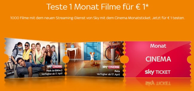 Sky Cinema Ticket Sky Cinema Ticket